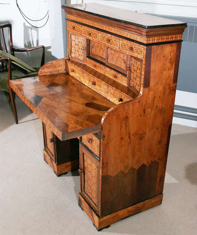 A Late 19th Century Japanese Kneehole Desk. 2